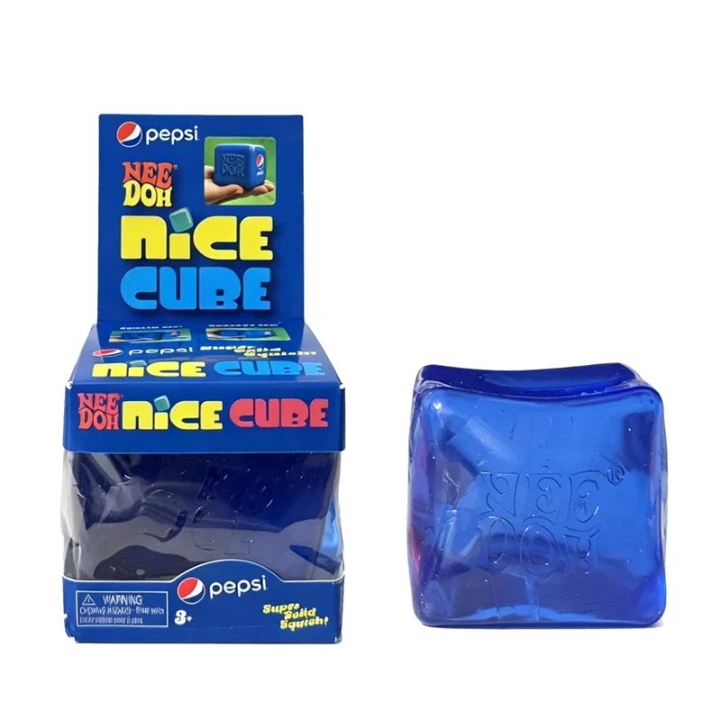 needoh pepsi in uk. with needoh nice cube box